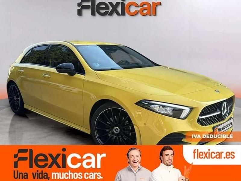 Amarillo Usado 2019 Mercedes A200 Utilitario | 21.290 € (Precio justo) - Imagen 1/4