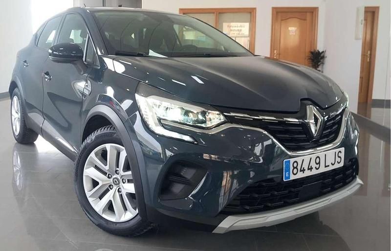 Usado Renault Captur Intens 95 CV (69 kW) 2020 Azul SUV
