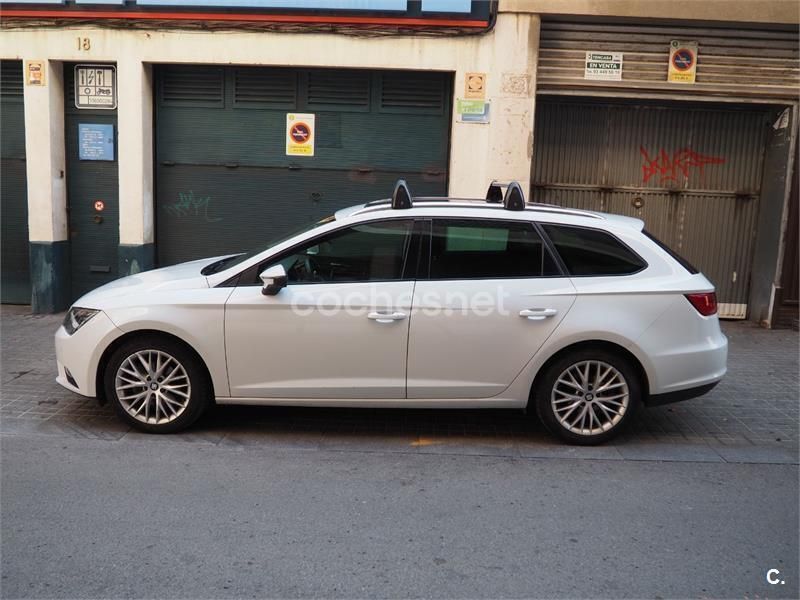 Blanco Usado 2014 Seat Leon ST Style Familiar | 13.500 € (Precio justo) - Imagen 1/4