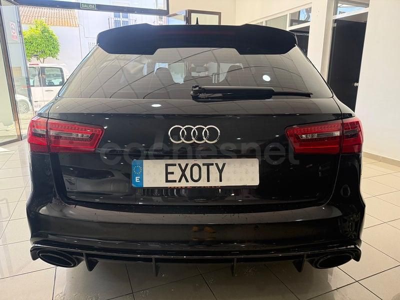 Usado Audi RS6 Exclusive 560 CV (411 kW) 2015 Negro Familiar