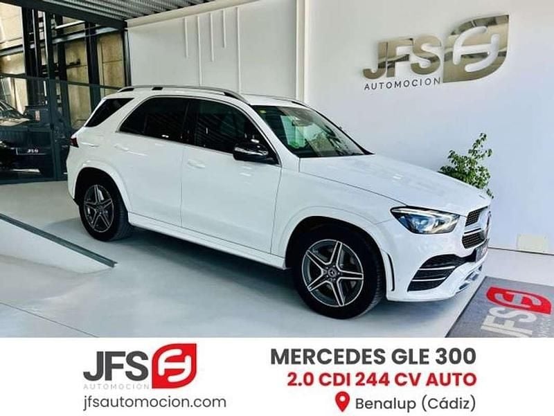 Usado Mercedes GLE300 245 CV (180 kW) 2020 Blanco SUV