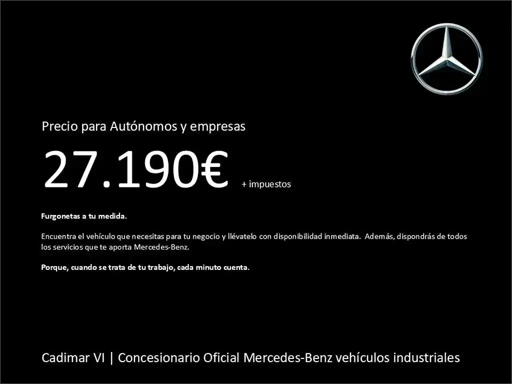 Nowe Mercedes eCitan 89 kW (122 KM) 2025 Czarny Kombi