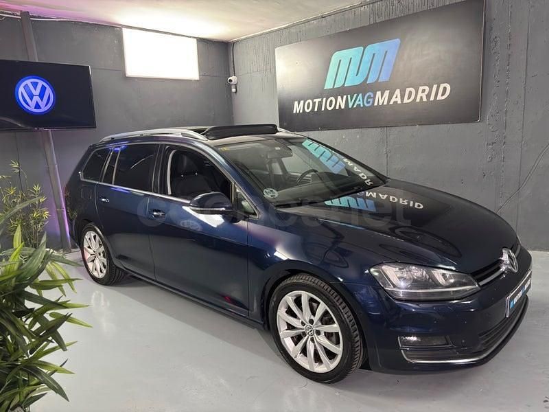 Usado VW Golf VII Sportline 150 CV (110 kW) 2014 Azul Familiar