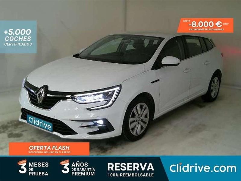 Usado Renault Mégane GrandTour Equilibre 116 CV (85 kW) 2022 Blanco Familiar