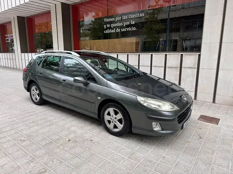 Usado Peugeot 407 143 CV (105 kW) 2008 Verde Familiar