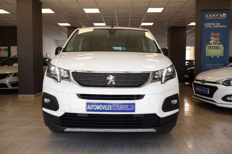 Usado Peugeot Rifter Allure 102 CV (75 kW) 2022 Blanco Monovolumen