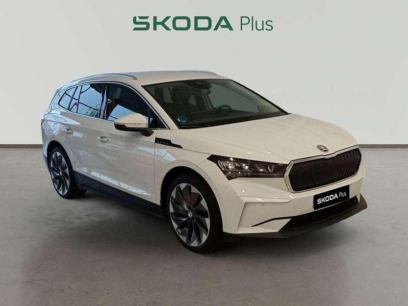 Blanco Usado 2021 Skoda Enyaq iV SUV | 26.890 € (Precio justo) - Imagen 1/4