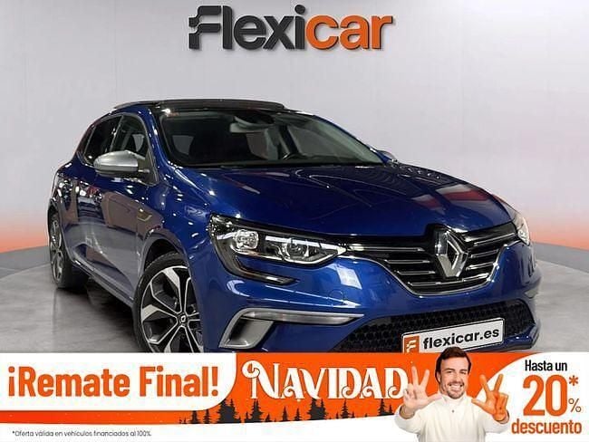 Azul Usado 2019 Renault Mégane GT Line GT-Line Berlina | 17.790 € (Precio justo) - Imagen 1/4