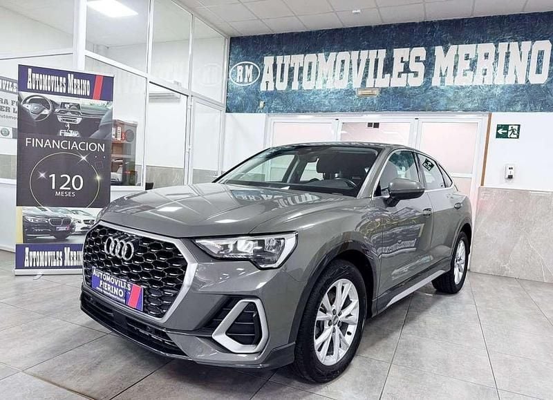 Gris Usado 2020 Audi Q3 Sportback S-Line SUV | 36.000 € (Caro) - Imagen 1/4