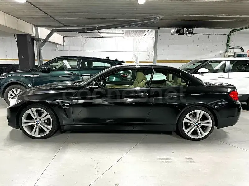 Usado BMW 420 Cabriolet Luxury Line 184 CV (135 kW) 2014 Negro Descapotable