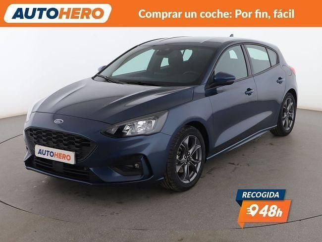 Azul Usado 2021 Ford Focus ST-Line Berlina | 16.285 € (Precio justo) - Imagen 1/3