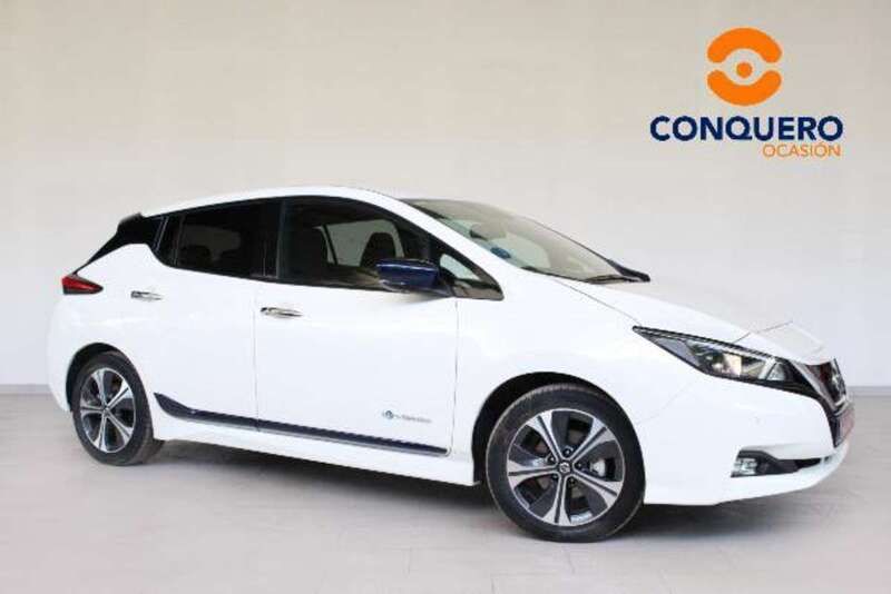 Blanco Usado 2021 Nissan Leaf N-Connecta Utilitario | 21.990 € (Un poco caro) - Imagen 1/4