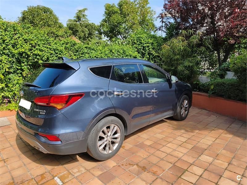 Usado Hyundai Santa Fe 200 CV (147 kW) 2016 Gris / plata SUV