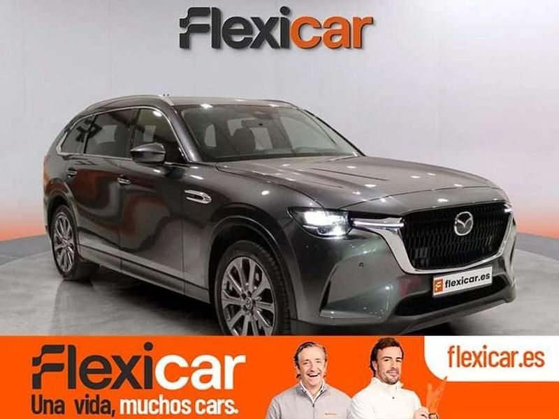 Gris Usado 2025 Mazda CX-80 Homura-Line SUV | 46.990 € (Buen precio) - Imagen 1/4