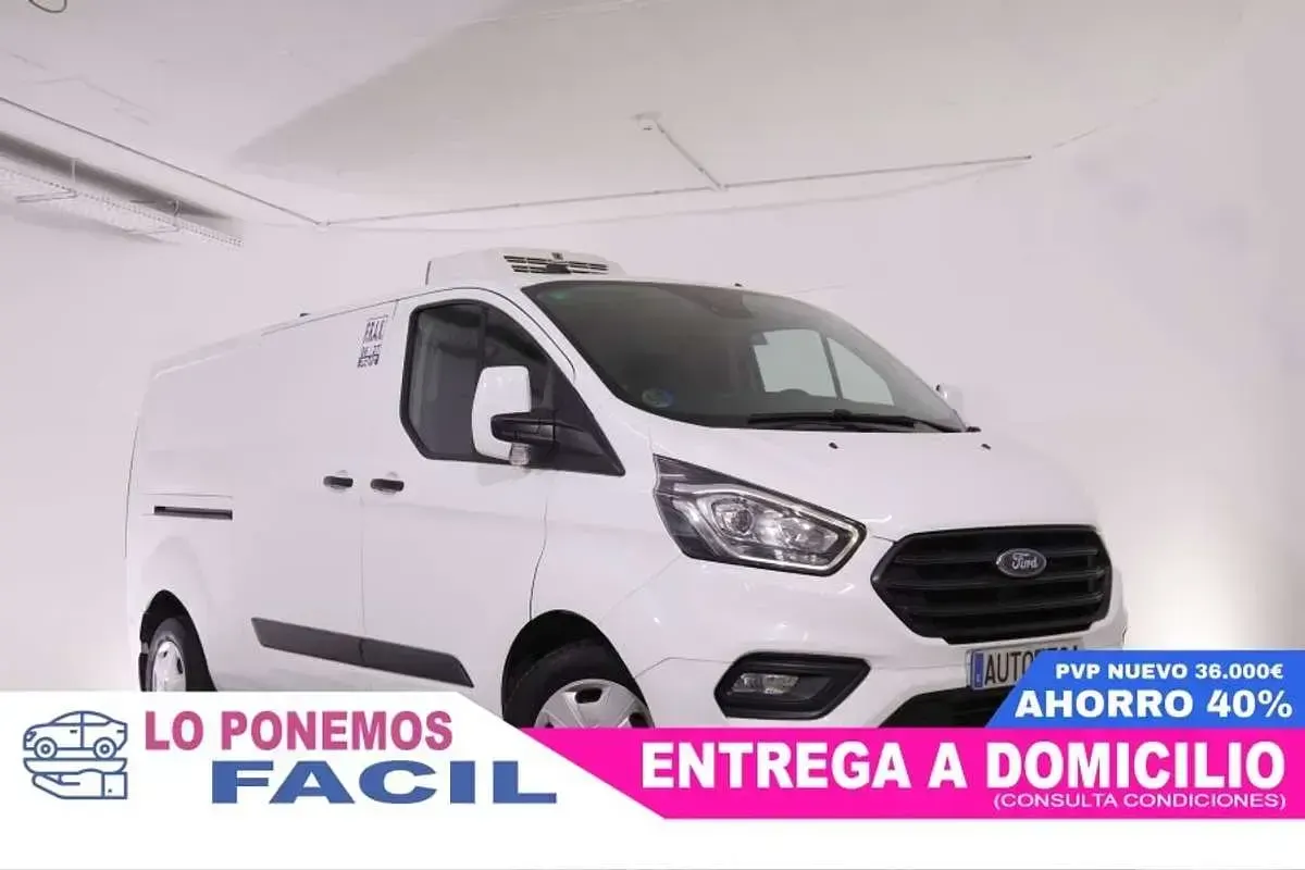 Usado Ford Transit Custom 131 CV (96 kW) 2021 Blanco Van