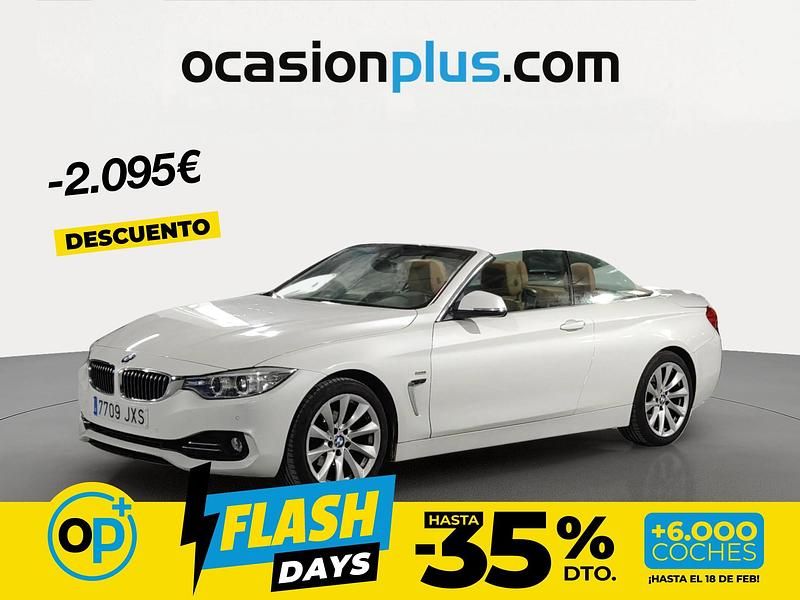 Blanco Usado 2017 BMW 420 Descapotable | 28.290 € (Precio justo) - Imagen 1/4