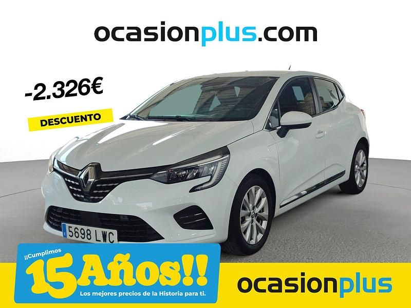 Blanco Usado 2022 Renault Clio V Zen Berlina | 14.590 € (Un poco caro) - Imagen 1/4