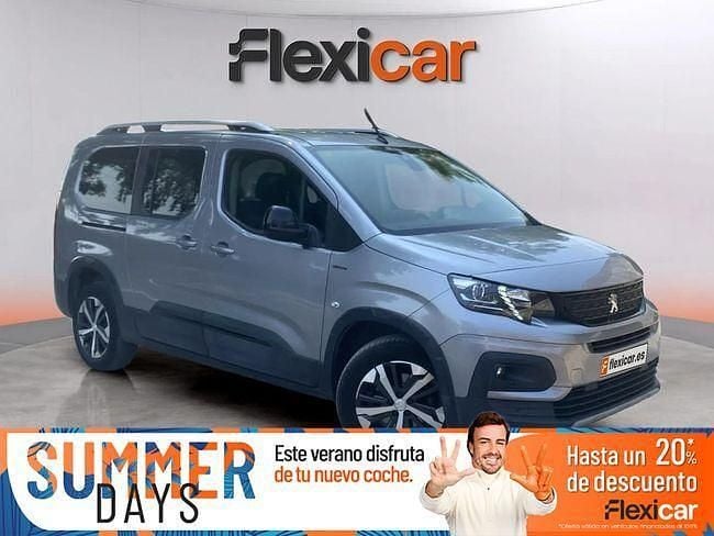 Gris Usado 2020 Peugeot Rifter GT-line Monovolumen | 17.290 € (Precio justo) - Imagen 1/4