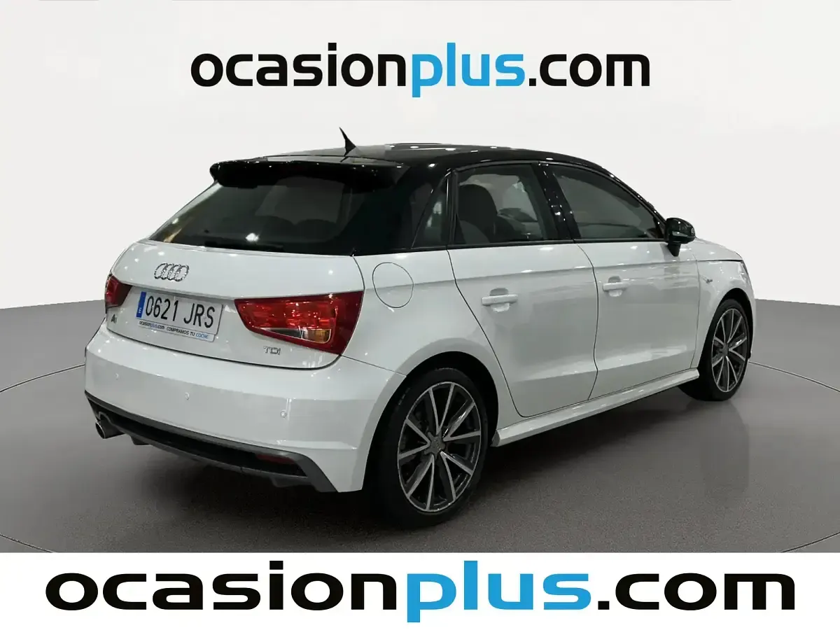 Usado Audi A1 116 CV (85 kW) 2016 Blanco Utilitario