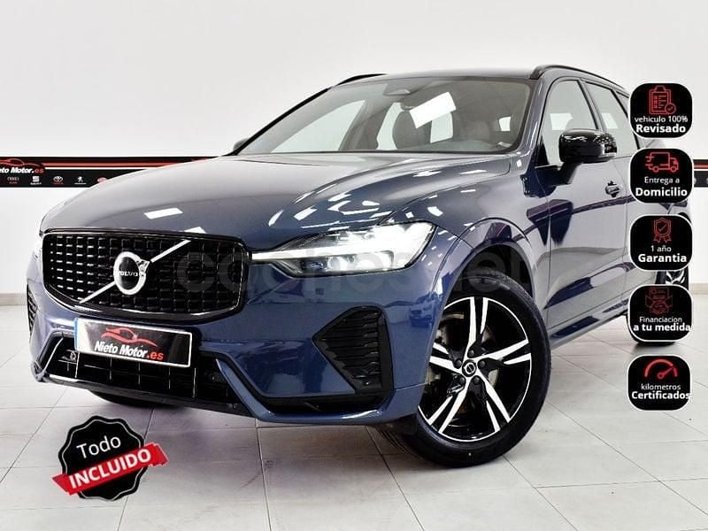 Usado Volvo XC60 R-Design 190 CV (139 kW) 2021 Azul SUV