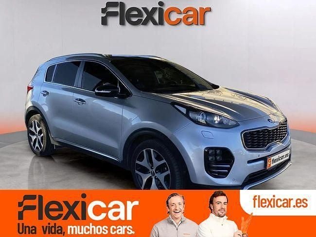 Gris Usado 2017 Kia Sportage GT-Line SUV | 18.990 € (Precio justo) - Imagen 1/4