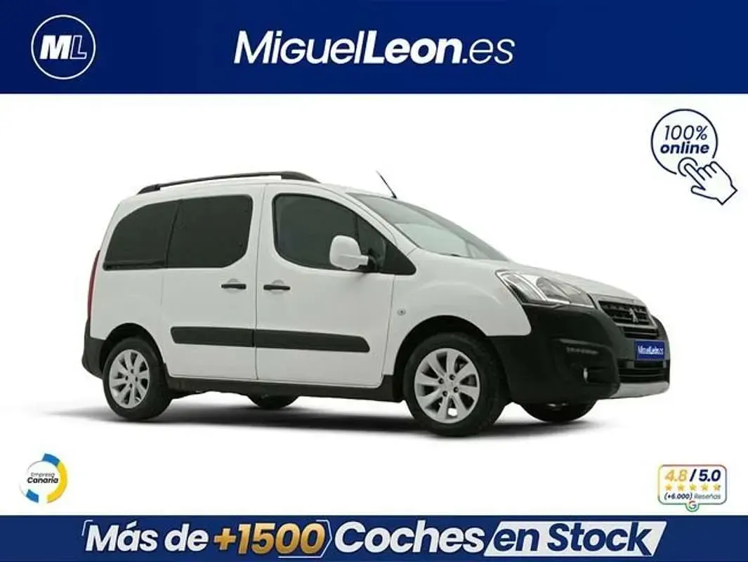 Usado Peugeot TePee 110 CV (80 kW) 2016 Blanco Van
