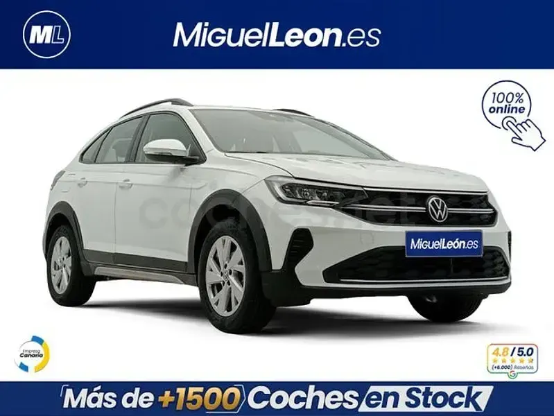 Usado VW Taigo Life 95 CV (69 kW) 2023 Blanco SUV