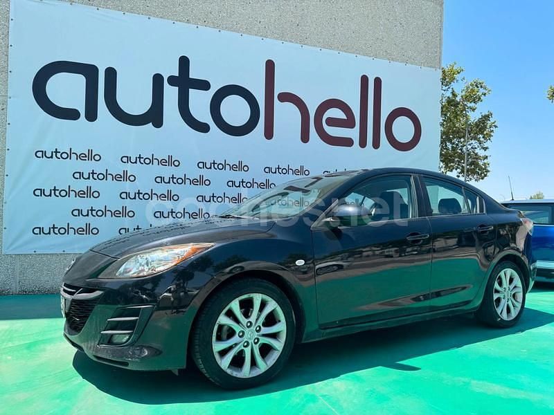 Negro Usado 2009 Mazda 3 Active Berlina | 4990 € (Precio justo) - Imagen 1/4