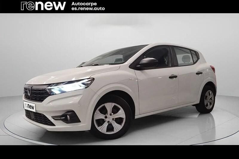 Blanco Usado 2021 Dacia Sandero Essentiel Utilitario | 9990 € (Super precio) - Imagen 1/3