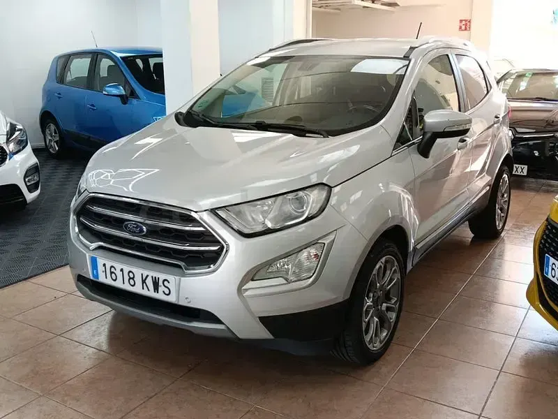 Usado Ford Ecosport Titanium 140 CV (102 kW) 2019 Gris / plata SUV