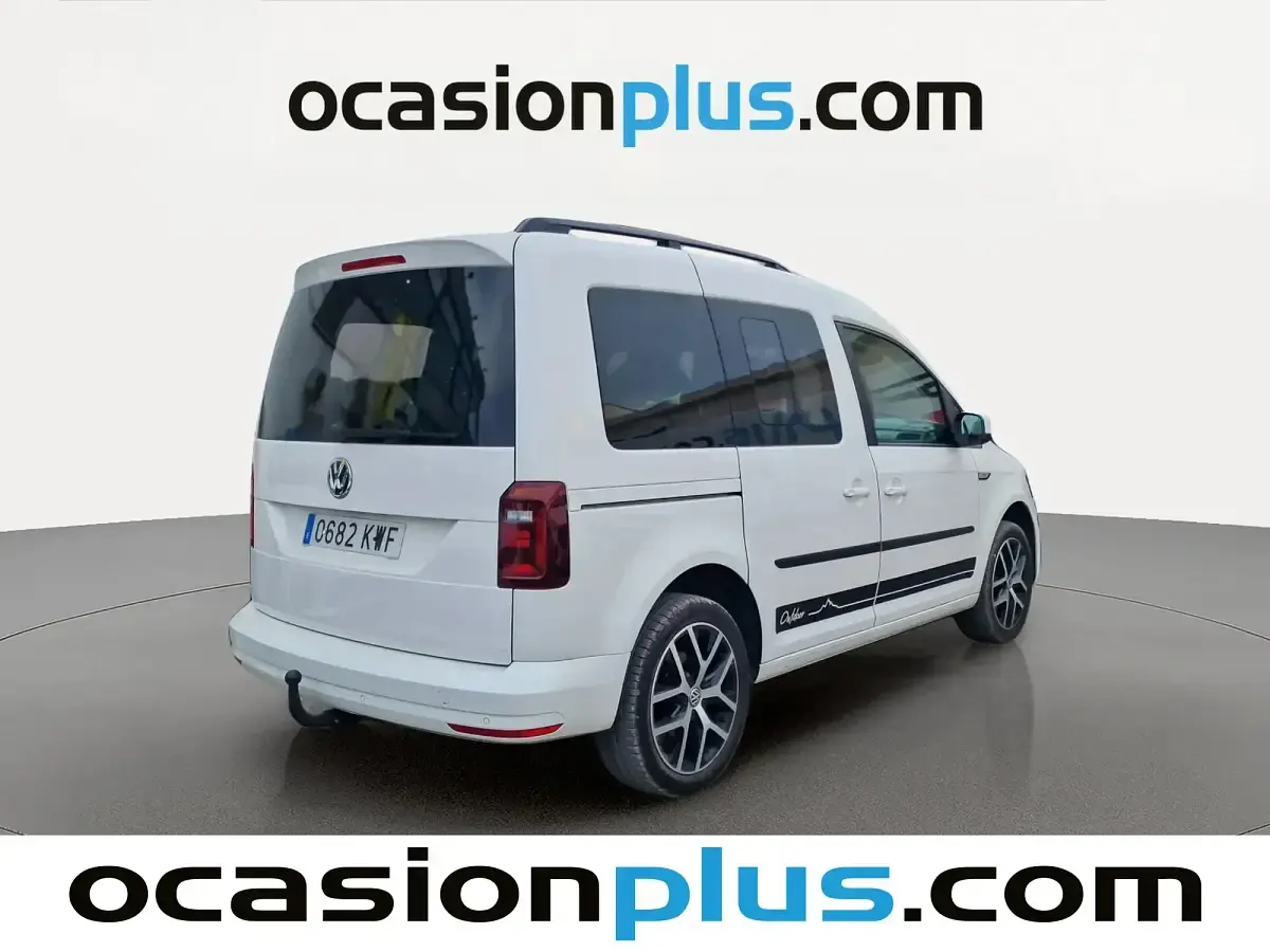 Usado VW Caddy 150 CV (110 kW) 2019 Blanco Monovolumen