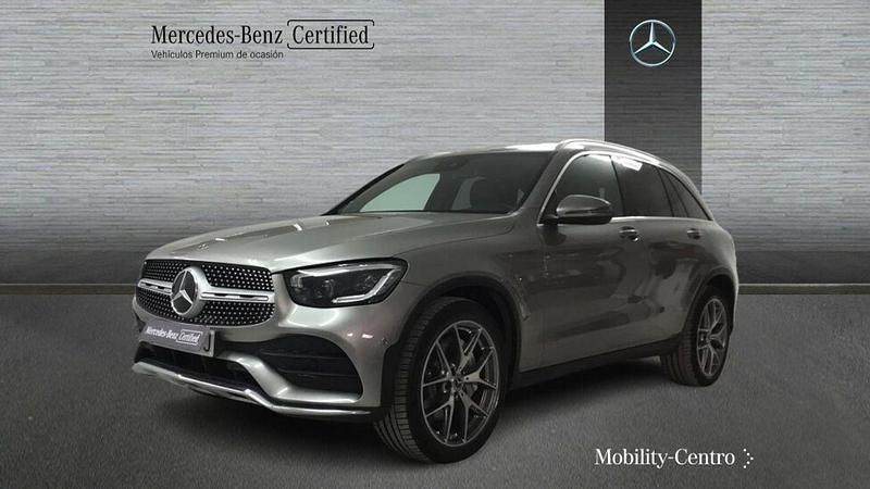 Mojave silver metallic paint Usado 2021 Mercedes GLC220 AMG line SUV | 42.900 € (Un poco caro) - Imagen 1/4