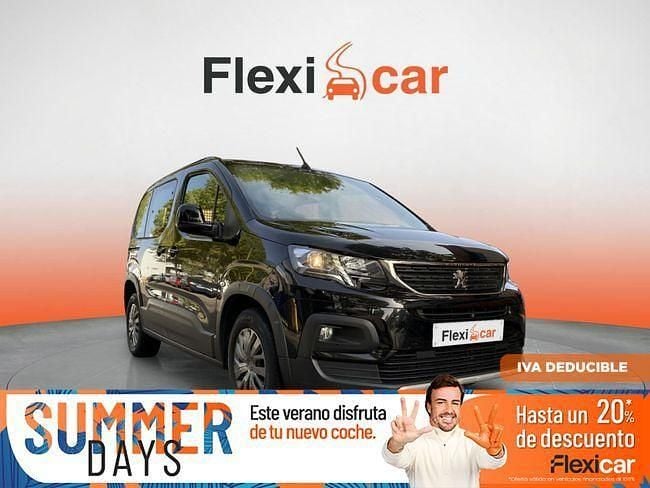 Negro Usado 2023 Peugeot Rifter GT Monovolumen | 19.990 € (Precio justo) - Imagen 1/4