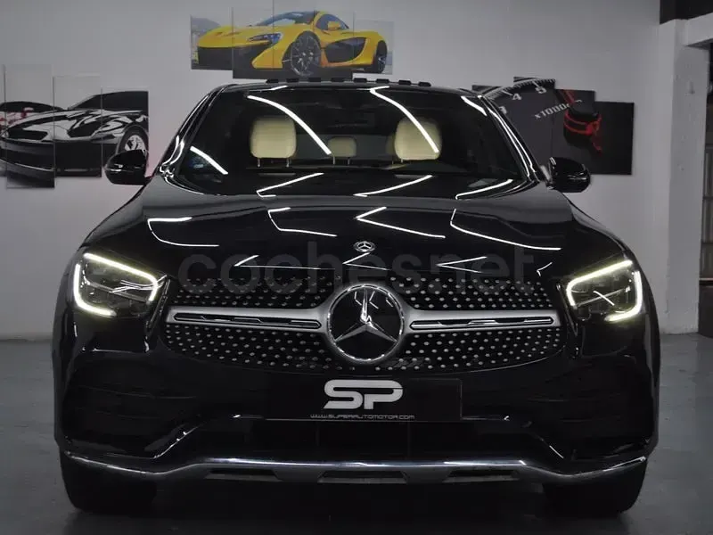 Usado Mercedes GLC300e 320 CV (235 kW) 2020 Azul SUV