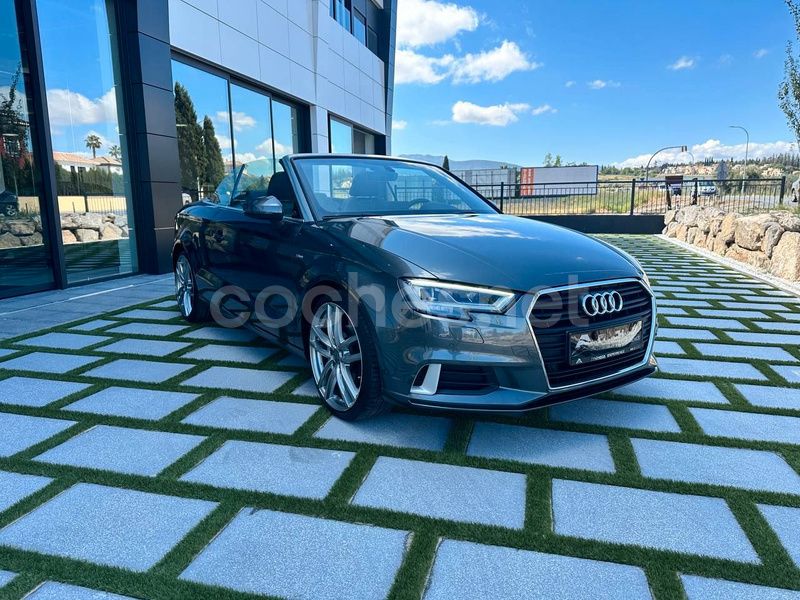 Gris / plata Usado 2018 Audi A3 Cabriolet Premium Descapotable | 28.500 € - Imagen 1/4
