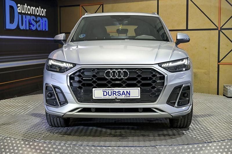 Usado Audi Q5 S-Line 204 CV (150 kW) 2022 Gris claro SUV