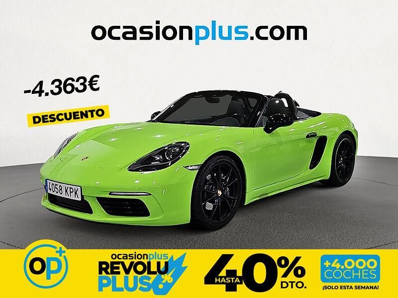 Usado Porsche Boxster 300 CV (220 kW) 2018 Verde Descapotable