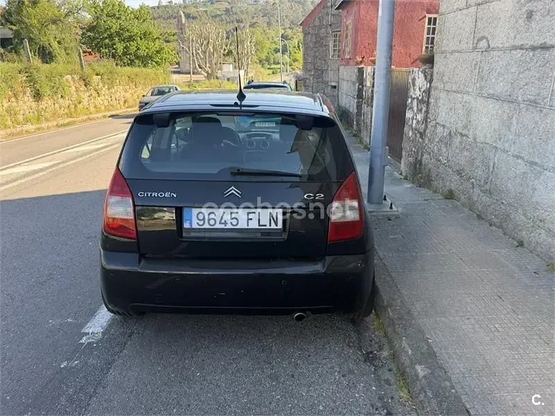Usado Citroën C2 125 CV (91 kW) 2007 Negro Utilitario