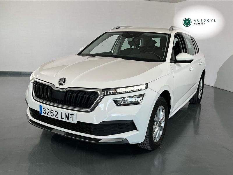 Usado Skoda Kamiq 110 CV (80 kW) 2021 Blanco SUV