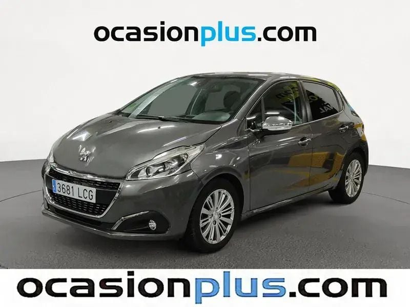 Gris Usado 2019 Peugeot 208 Signature Sky Utilitario | 10.182 € (Buen precio) - Imagen 1/4