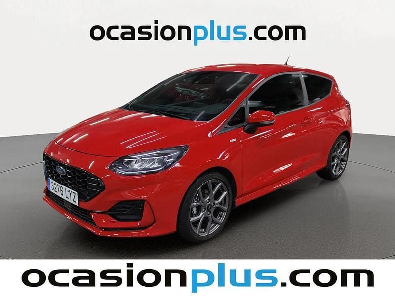 Rojo Usado 2022 Ford Fiesta ST-Line Utilitario | 14.537 € (Precio justo) - Imagen 1/4