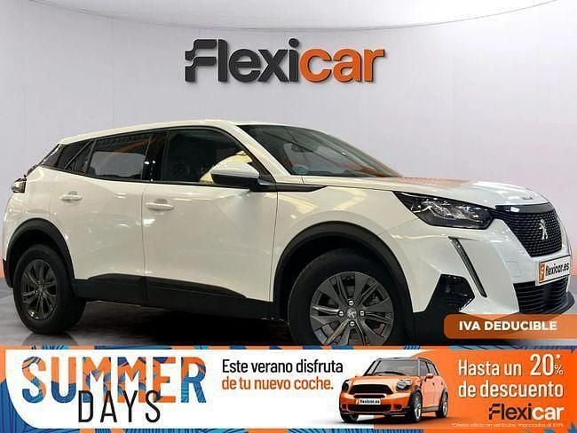 Blanco Usado 2021 Peugeot 2008 Active SUV | 13.490 € (Precio justo) - Imagen 1/4