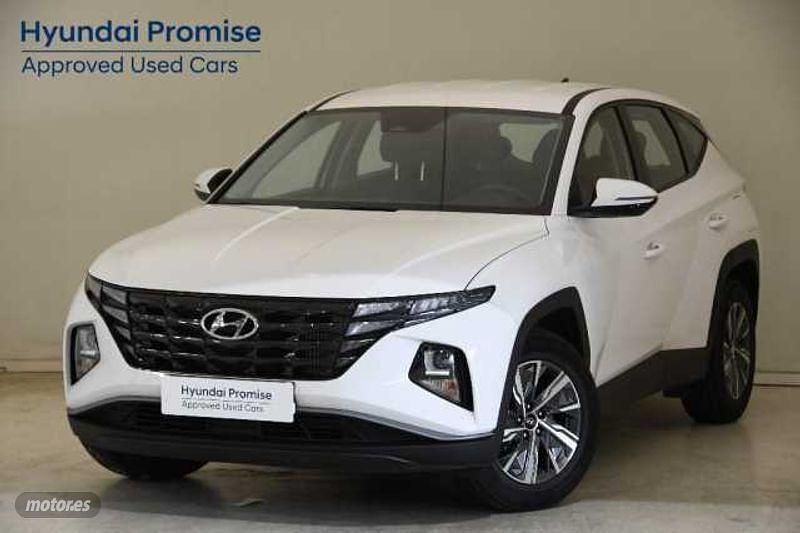 Atlas white Usado 2024 Hyundai Tucson SUV | 23.360 € (Buen precio) - Imagen 1/4