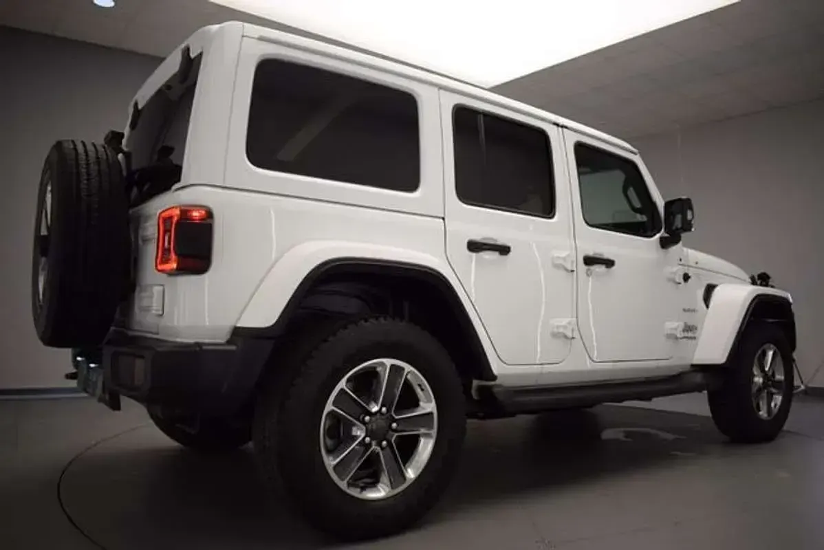 Usado Jeep Wrangler Sahara 199 CV (146 kW) 2020 Blanco SUV