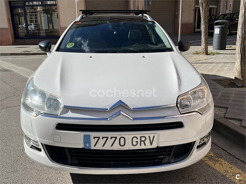 Usado Citroën C5 Exclusive 138 CV (101 kW) 2009 Blanco Familiar