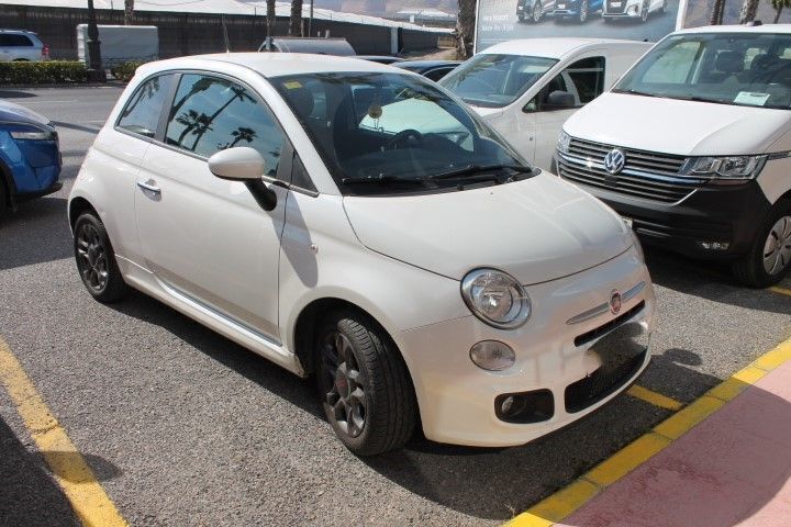 Beige Usado 2015 Fiat 500 Utilitario | 7990 € (Precio justo) - Imagen 1/4