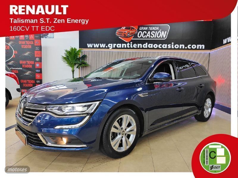 Blanco Usado 2017 Renault Talisman Zen Familiar | 12.980 € (Buen precio) - Imagen 1/4