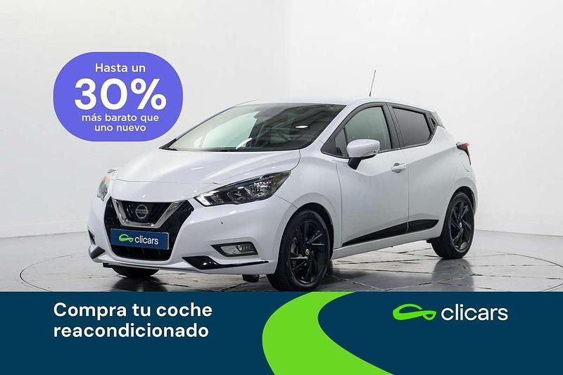 Blanco Usado 2023 Nissan Micra Acenta Utilitario | 13.590 € (Precio justo) - Imagen 1/4