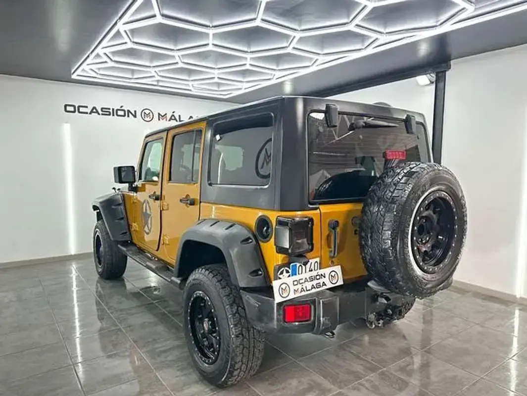 Usado Jeep Wrangler Sahara 290 CV (213 kW) 2014 Naranja SUV