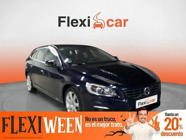 Azul Usado 2017 Volvo V60 Kinetic Familiar | 13.790 € (Precio justo) - Imagen 1/4